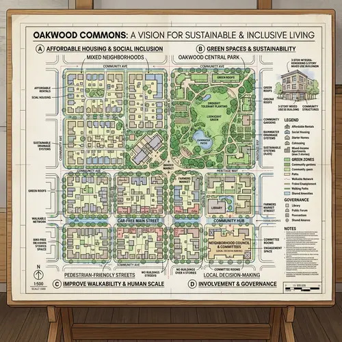 Sustainable Neighborhood Design for Inclusive Living