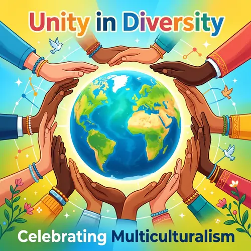 Unity in Diversity Poster: Celebrating Multiculturalism