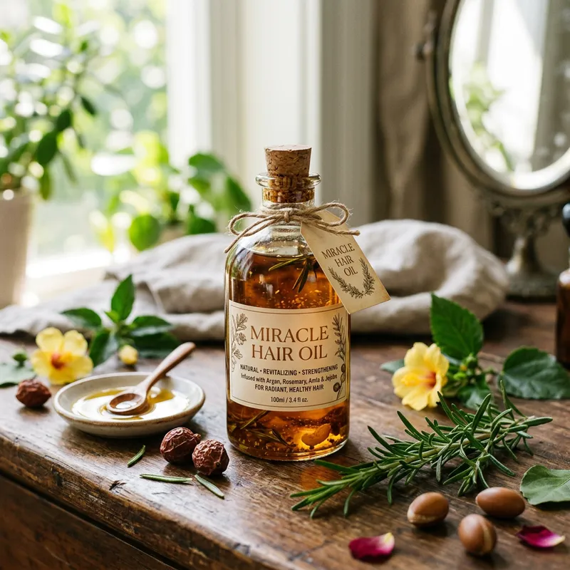 Miracle Hair Oil for Luscious Locks Miracle Hair Oil for Luscious Locks