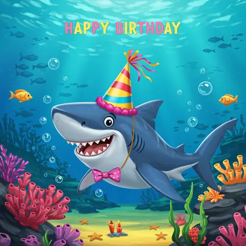 Birthday Shark Party Ideas and Decorations