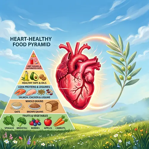 Healthy Heart and Overall Wellbeing: A Visual Representation