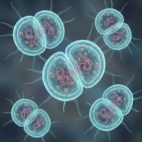 Detailed 3D Neisseria Gonorrhoeae Bacteria Image