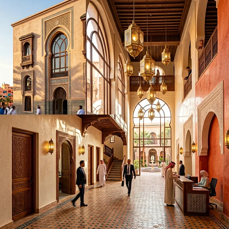 New Offices with Moroccan Architecture Design