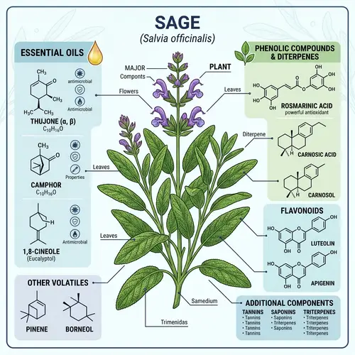 Active Substances in Sage Plant Explained