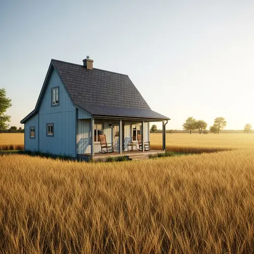 Charming House in a Serene Field