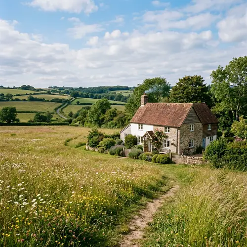 Charming House in a Serene Field
