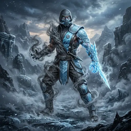 Zub Zero and Smoke Fusion Art