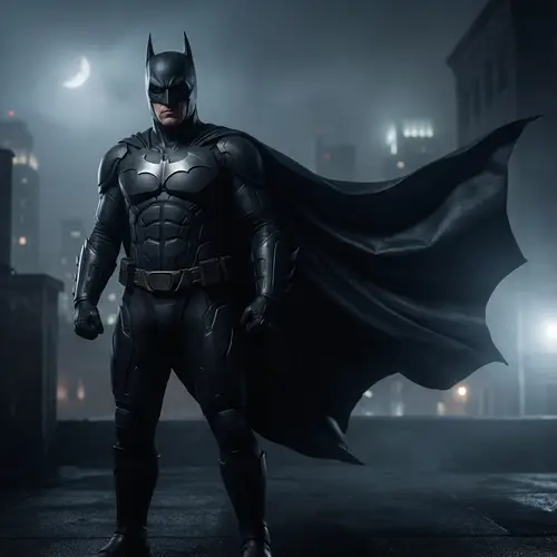 High-Tech Vigilante Suit: Fearless and Original