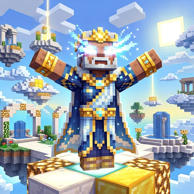 Aether Minecraft Skin - Greek God Style
