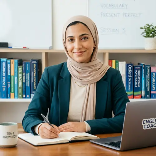 Professional Arab Female English Language Coach