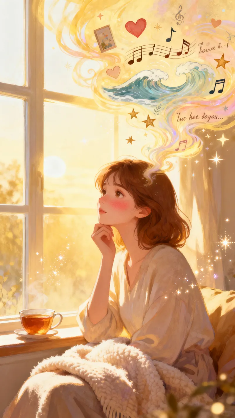 Dreamy Morning Reflections - A Serene Scene