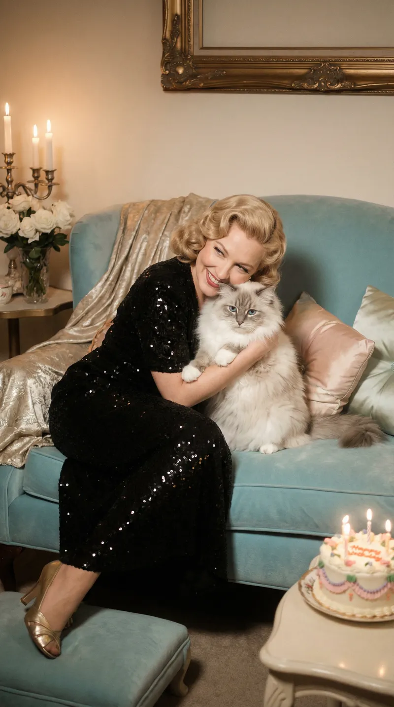 Glamorous Vintage Portrait of Vicky & Molly