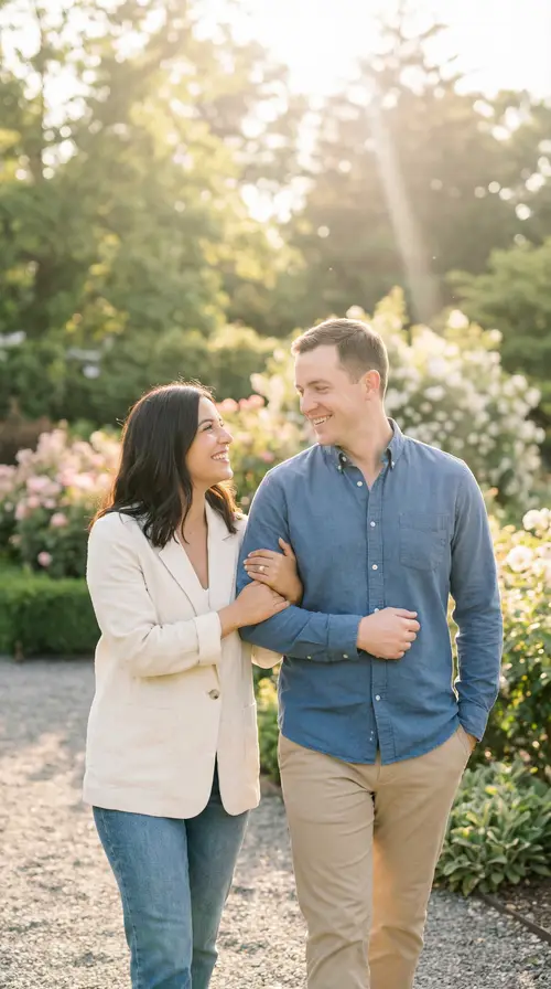 Joyful Togetherness: Love in Soft Daylight
