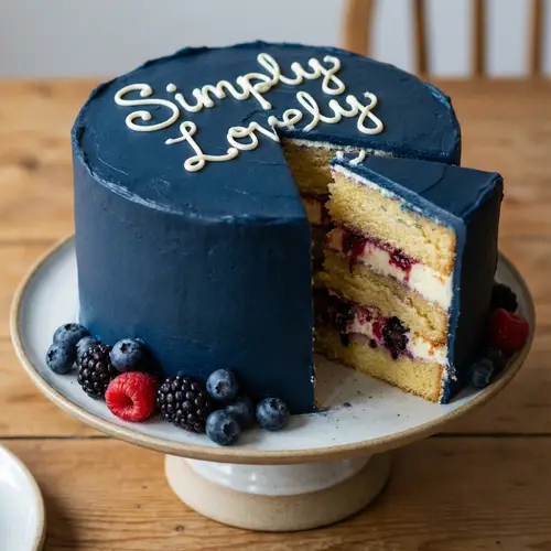 Simply Lovely Vanilla Sponge Cake