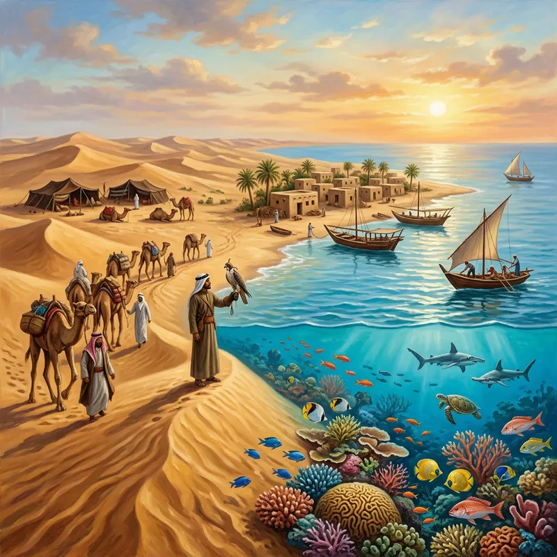 Past Life in Kuwait: Deserts and Seas