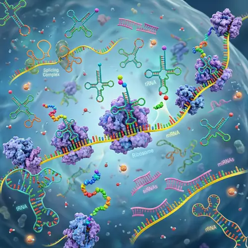 Diverse RNA Molecules: Colors of Life