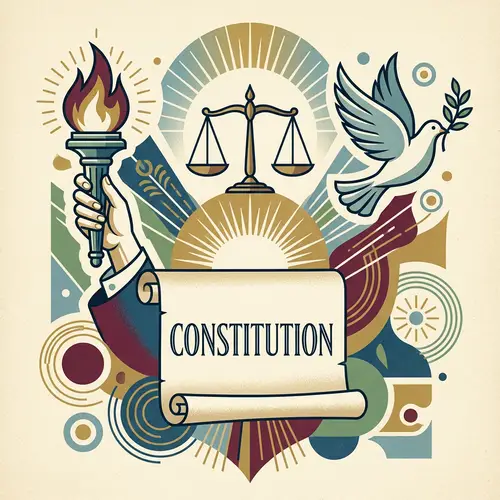 Mid-20th Century Constitution Symbolism