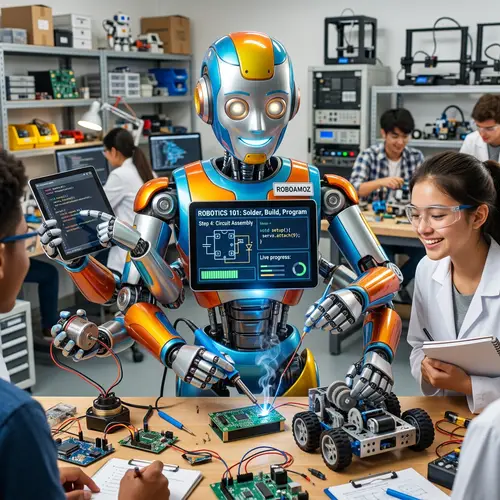 Learn Robotics with RoboAmoz - Enjoy the Best Robotics Lessons