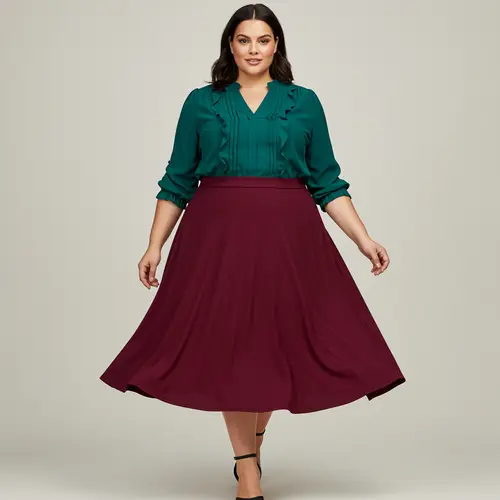 Photo Realistic Image of UK Size 26 Fashion