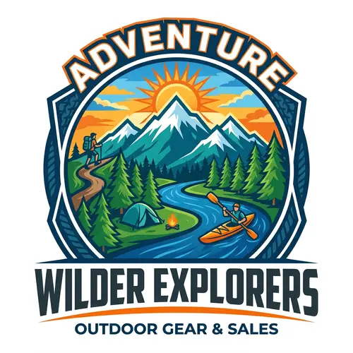 Adventure Product Sales Logo | Exciting Outdoor Elements