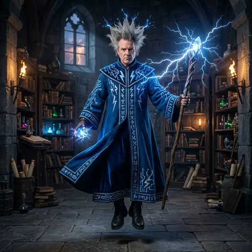 Electric Wizard - Clash Royale Character