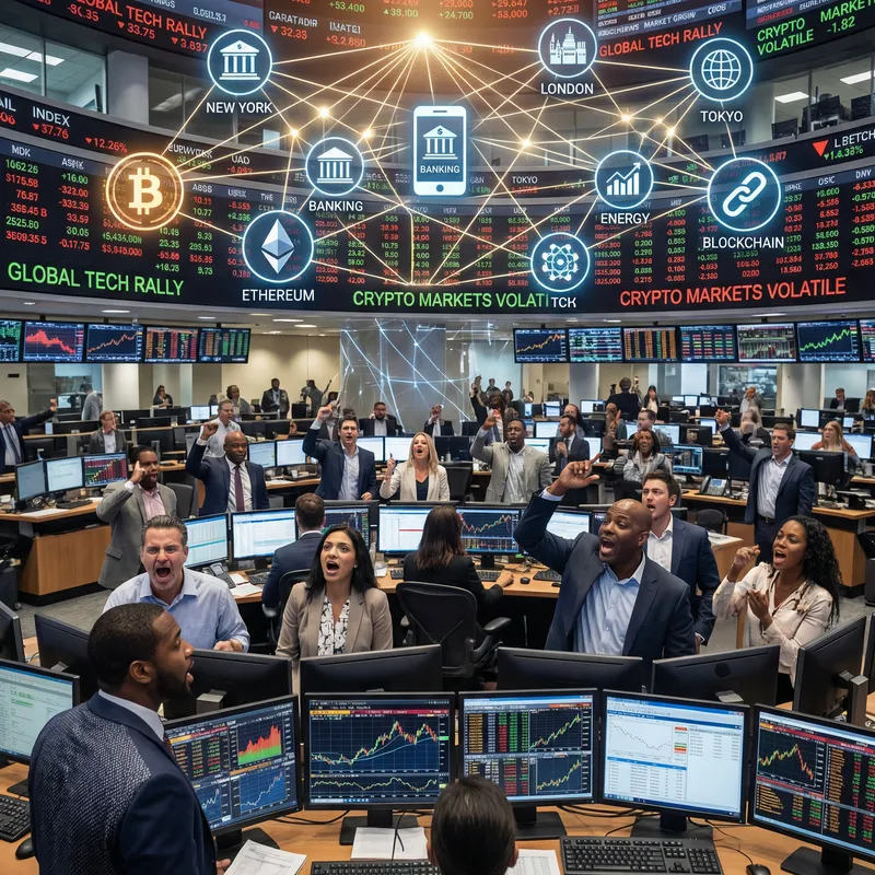 Modern Finance Image | Cryptocurrencies, Stock Market Trading