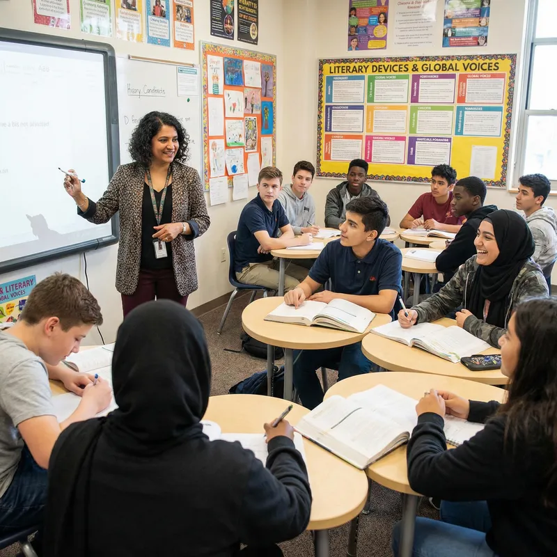 Inspiring English Teacher Fostering Diversity in Classroom Learning
