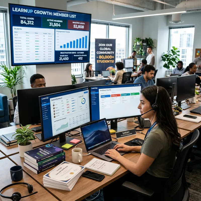 Modern Online Education Office Setup Modern Online Education Office Setup