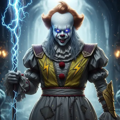 Pennywise Meets Raiden: A Dark Fusion