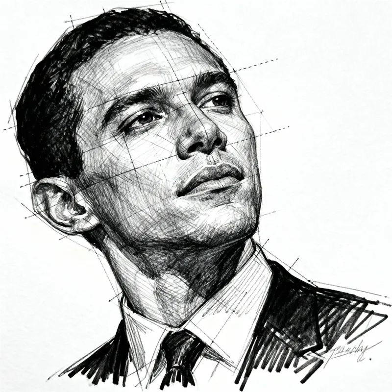 Professional Pen Drawing Image Transformation Professional Pen Drawing Image Transformation