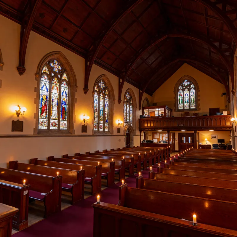 Neo-Gothic Church Interior for 500+ Guests