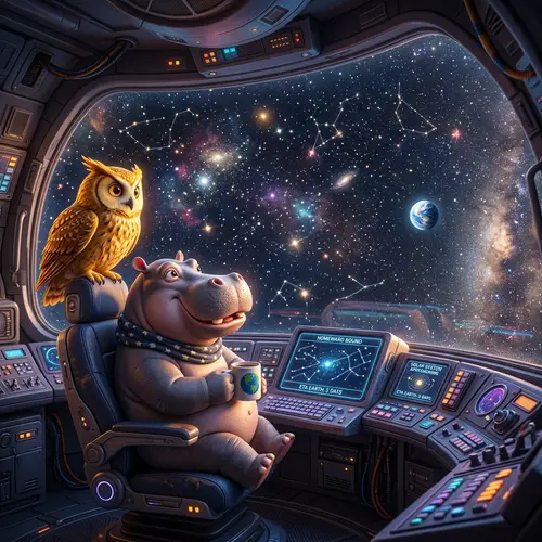 Harold and Oliver's Journey Back to Earth - A Bittersweet Farewell