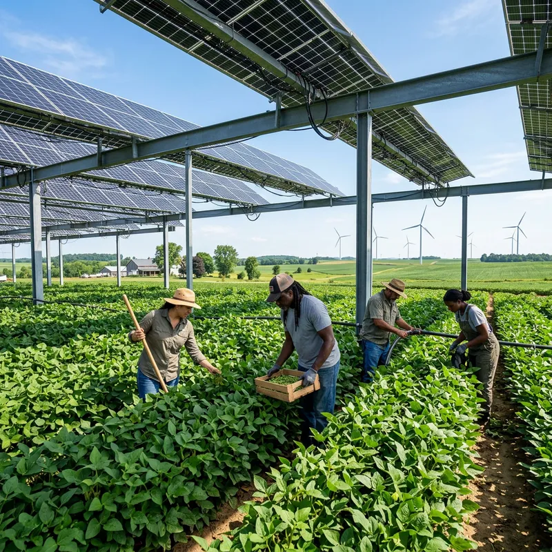Agrivoltaics: Sustainable Fusion of Agriculture and Solar Power