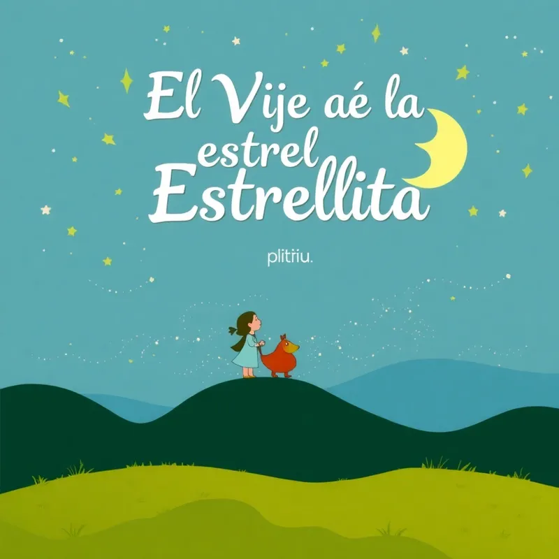El Viaje de la Estrellita - Children's Book Cover