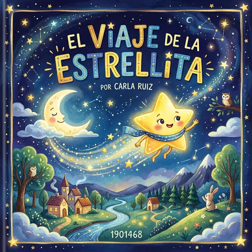 El Viaje de la Estrellita - Children's Book Cover