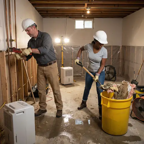 Basement Restoration: Water Leak Repair by Expert Team