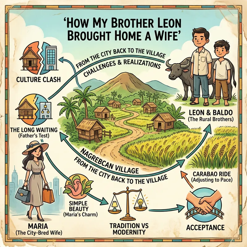 Conceptual Map: My Brother Leon Brought Home a Wife