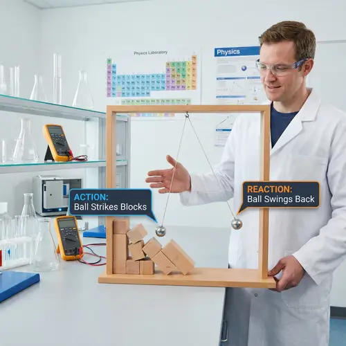 Action and Reaction Principle Illustrated | Physicist Experiment