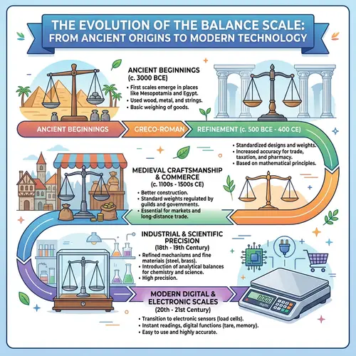 Balance Scale Evolution Timeline: Easy Illustrations & Info