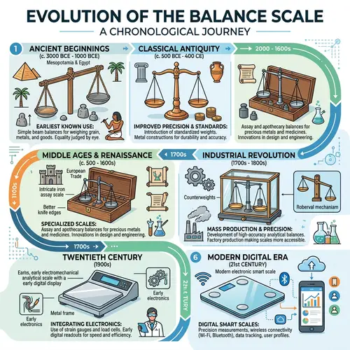 Evolution of Balance Scales: Timeline & Designs