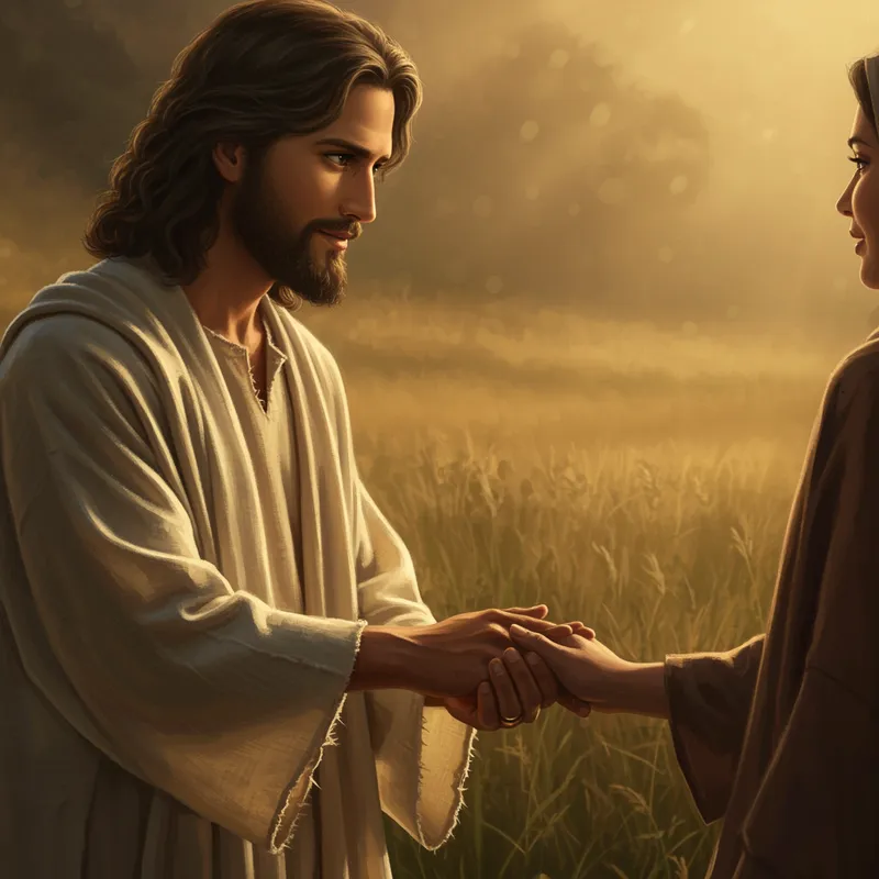 Jesus Christ Holding My Hand - A Divine Connection
