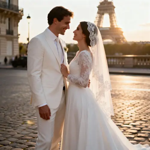 Stunning Wedding Photos in Paris