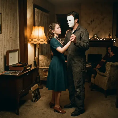 Michael Myers and Lori Strode Intriguing Dance