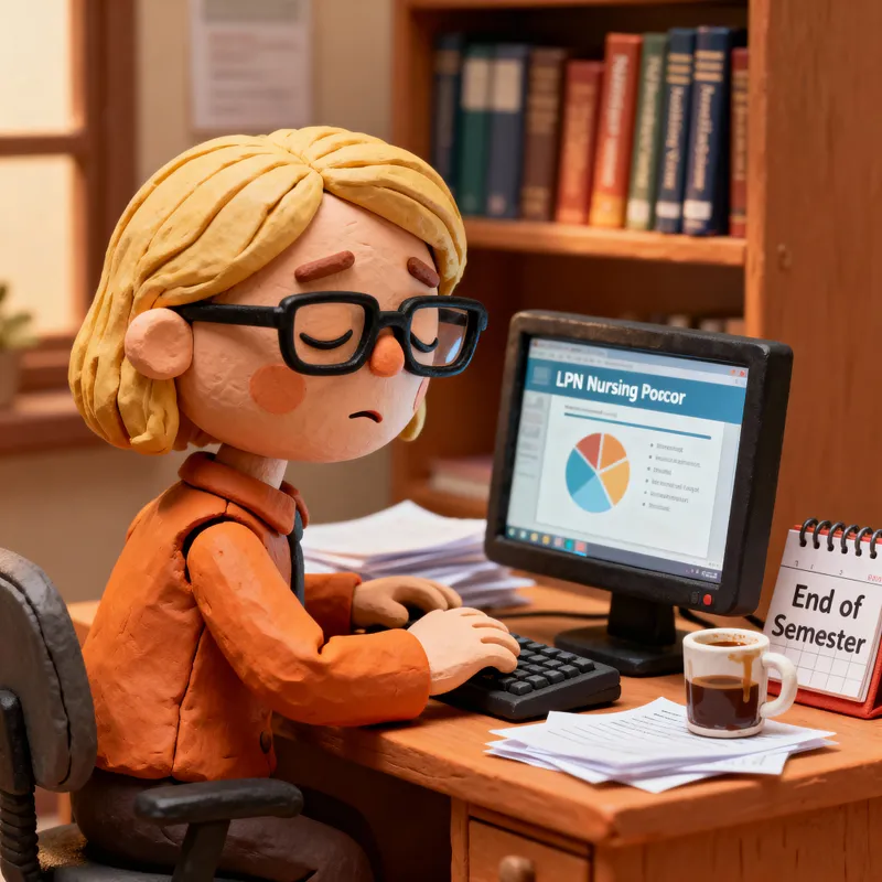 Tired Nursing Professor Claymation Meme