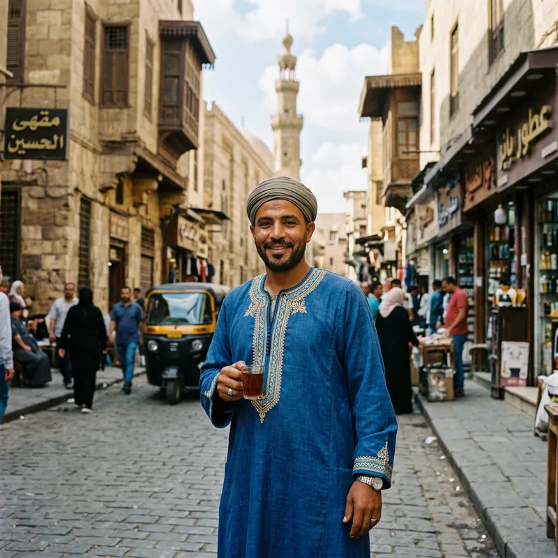Real Egypt Man: Traditional Attire and Rich Heritage