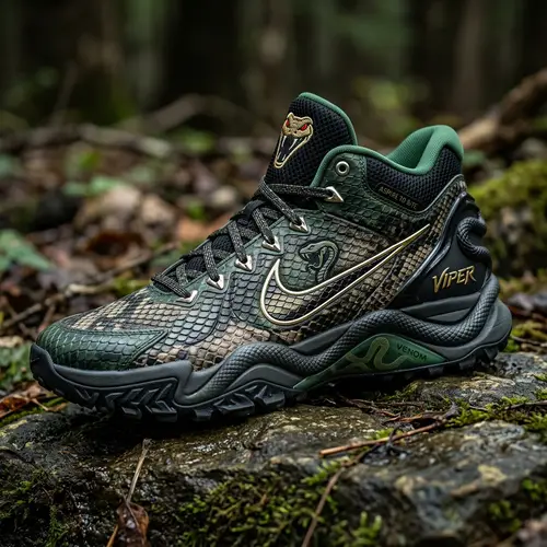 Snake-Inspired Sneakers for Unique Style
