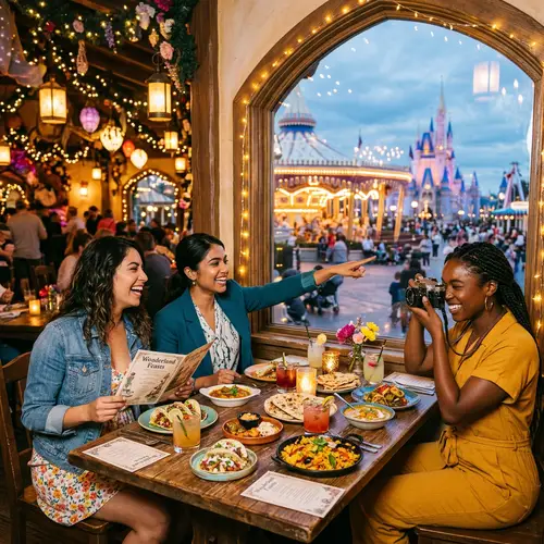 Magical Wonderland Restaurant: Women of Hispanic, South Asian, and Black Descent