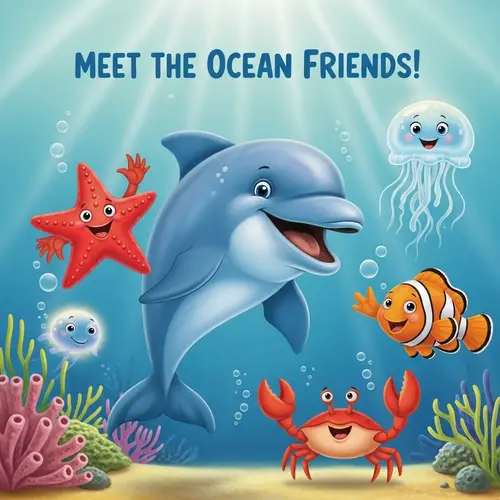 Meet the Ocean Friends - Fun Sea Creatures
