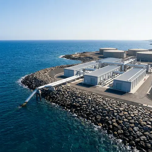 Seawater Desalination Plant: Efficient Water Filtration