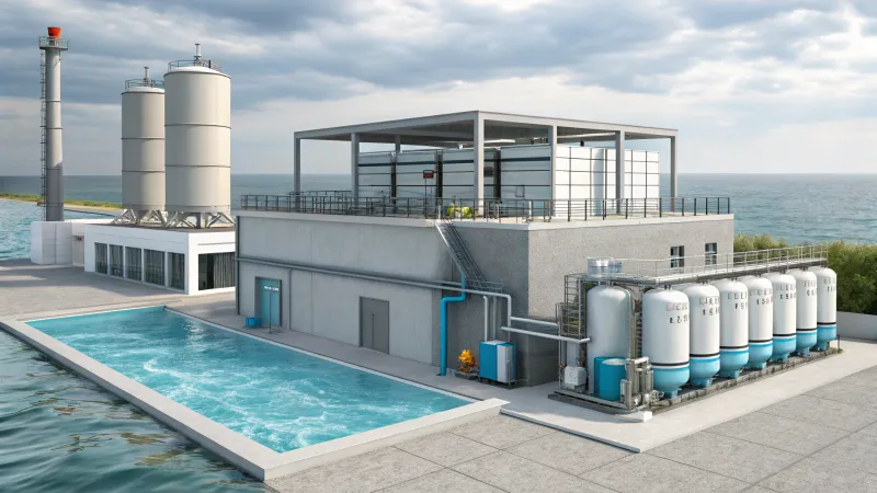 Seawater Desalination Plant: Efficient Water Filtration